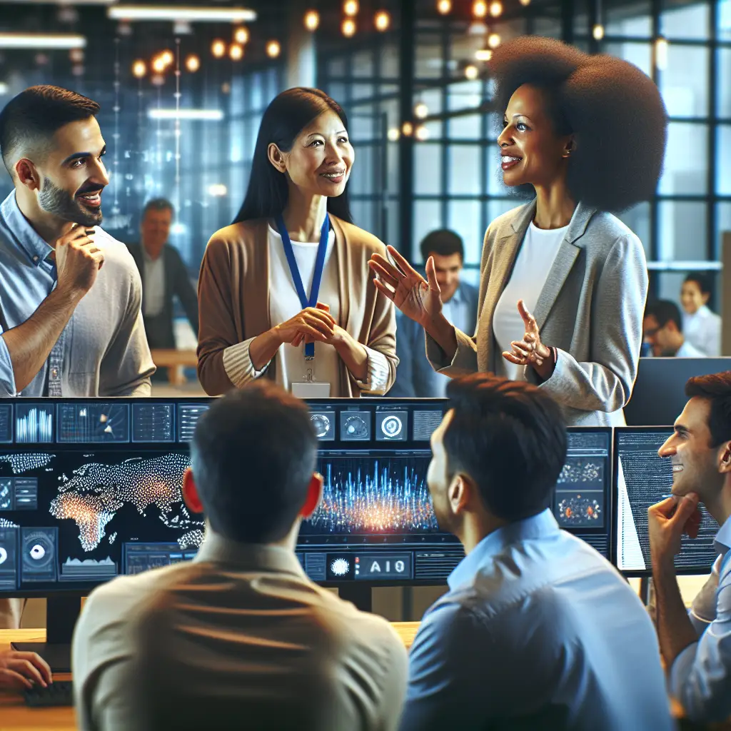 An image illustrating Strategies for Business Leaders Managing AI Integration